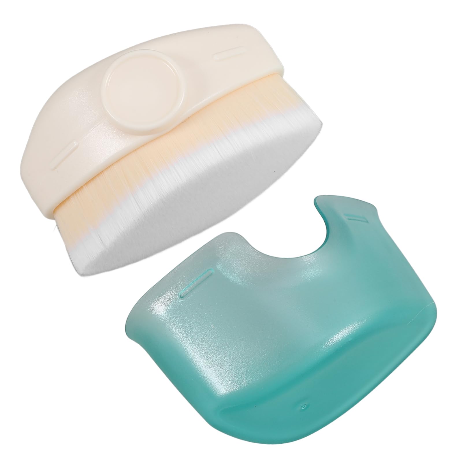 minkissy Handheld Makeup Powder Brush Sunscreen Applicator for Boys and Girls Mini Foundation Brush