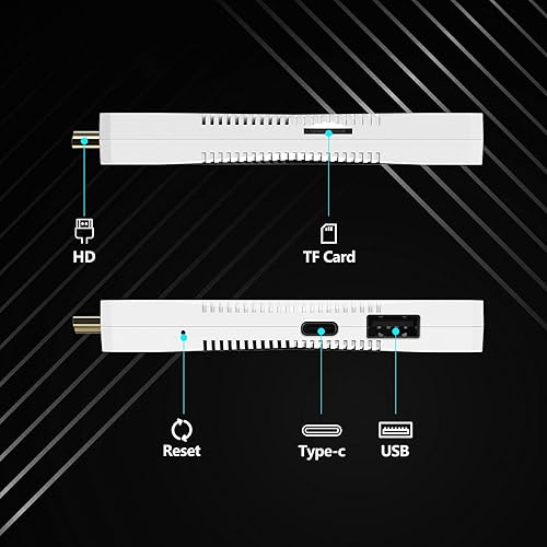 Miniatura 7 de BOXPUT S13 Snap Android TV Stick Android 14 Dispositivo de transmisión RK3518 Quad Core 2GB RAM 16GB ROM Dual Band WiFi 2.4G Control remoto de voz