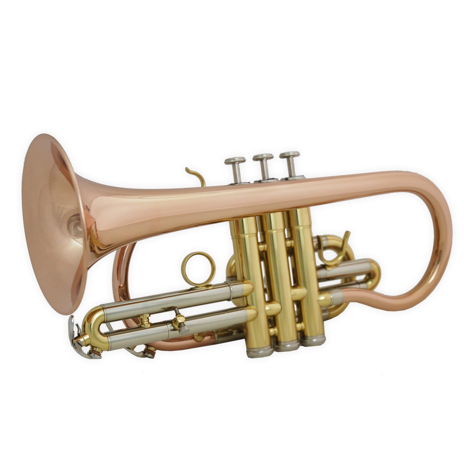 Soundman ECR-501R Kornett in Goldmessing - mit Mundstück und Koffer