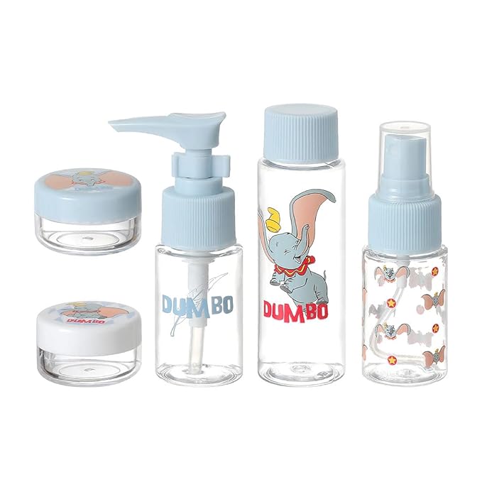 MINISO Travel Bottle Kit Set of 6,Portable Multipurpose Cosmetic