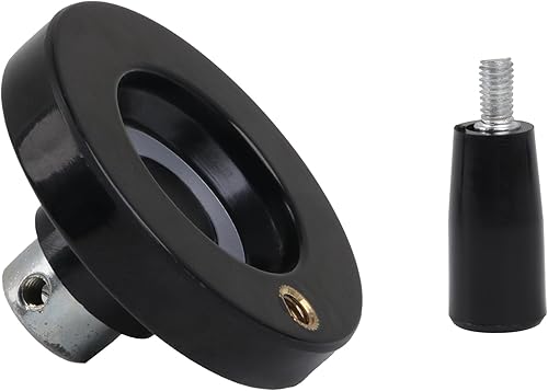 Miniatura 2 de CNBTR 63mm Dia Revolving Handle Hand Wheel for Lathe Milling Machine Lead Screw Rod with Revolving Handle Grip