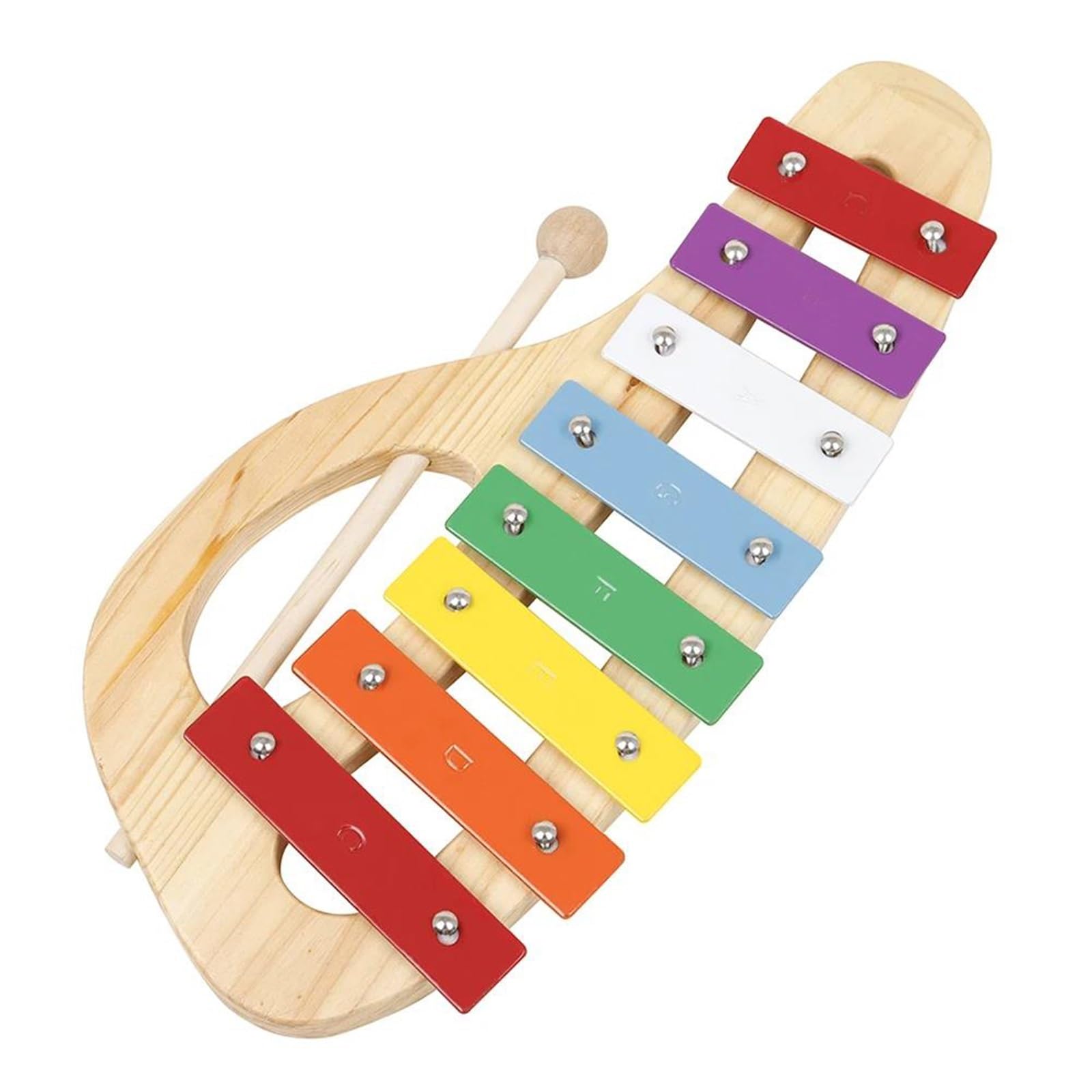 Xylophone Xylophone À 8 Notes Avec Maillet En Plastique Boîte De Rangement Instrument De Musique À Percussion Cadeau Xylophone