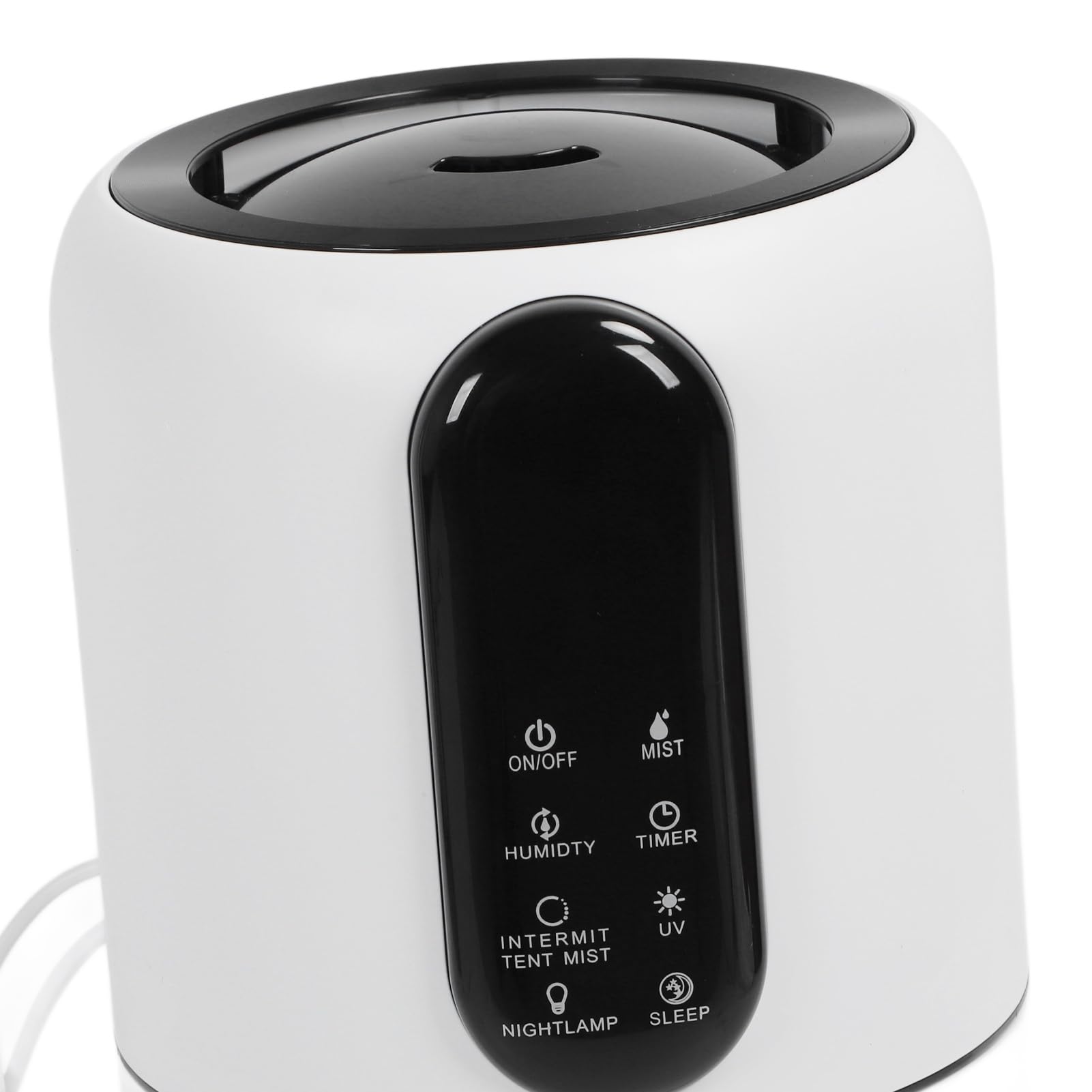Umidificatore da Pavimento per la Casa, Umidificatore per Ambienti Grandi, Telecomando, Luce Notturna a Basso Rumore a 3 velocità, 9 Litri per la Casa (Spina UE CA 100‑240 V)