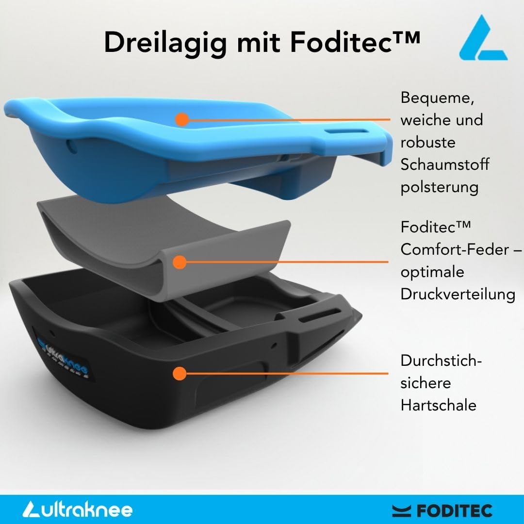 Hammock 2 | Professionelle Knieschoner für Arbeit & Garten | Komfortabel | Druckverteilend | Langlebig | Ergonomische Knieprotektoren | Knieschützer für Baustelle, Fliesenleger und Gärtner