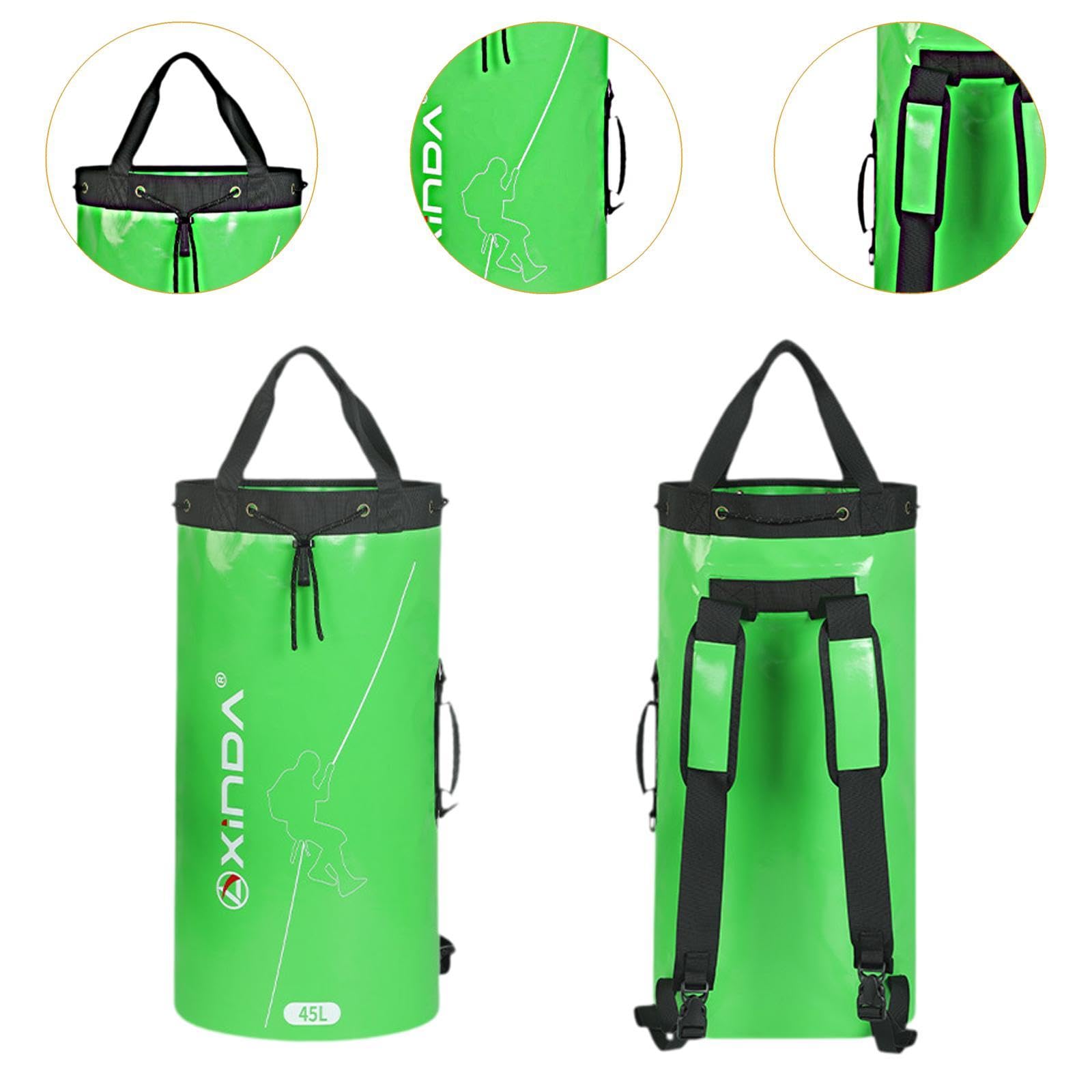 Sacca Porta-Corda, Zaino da Arrampicata, Accessorio Impermeabile, per attività All'aperto Come Arrampicata, Trekking Ed Escursionismo.