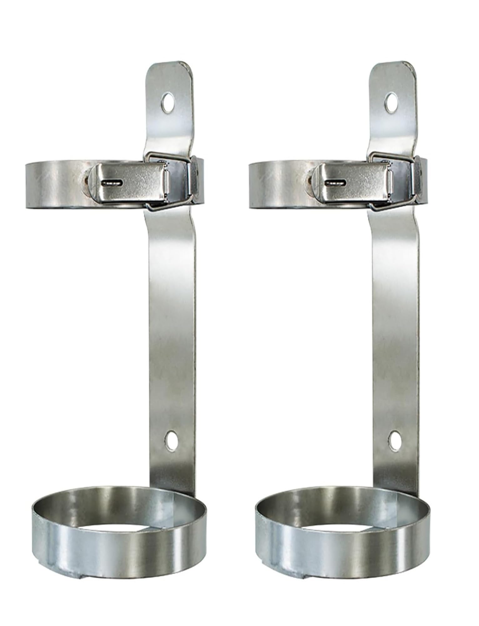 GHHVFEC Oxygen cylinder rack,Durable Stainless Steel Oxygen Cylinder Rack - Secure Tank Carrier Stand for Oxygen, Extinguisher & Nitrous Tanks - Ideal for Emergency Vehicles & Safe Storage
