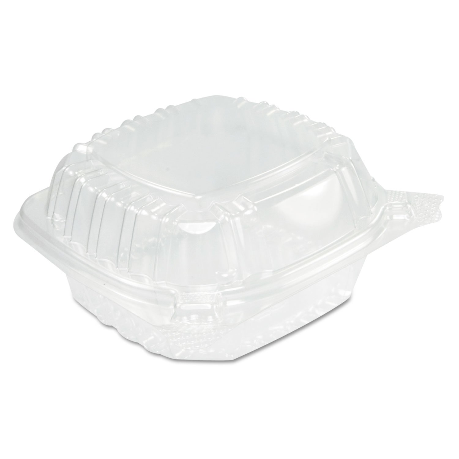 DCCC53PST1 - Dart Clearseal Hinged Clear Containers, 13 4/5 Oz, Clear, Plastic, 5.4 X 5.3 X 2.6
