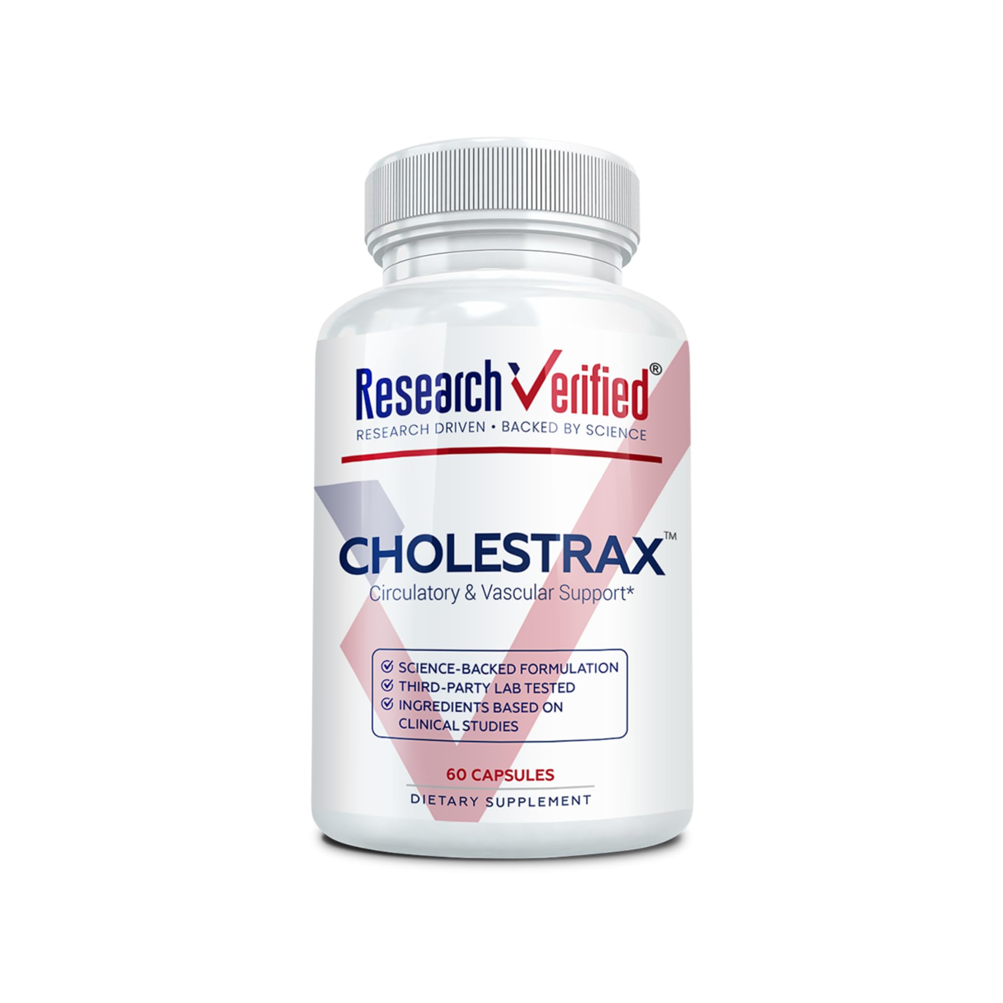Research Verified Cholestrax - Support LDL and HDL Levels - Berberine, Lecithin, Berry Complex - 180 Capsules - 3 Month Supply - Vegan — Amazon image 9