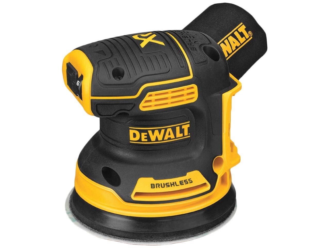 DEWALT Levigatrice roto-orbitale da 125mm 18V Motore BRUSHLESS, DCW210P2-QW