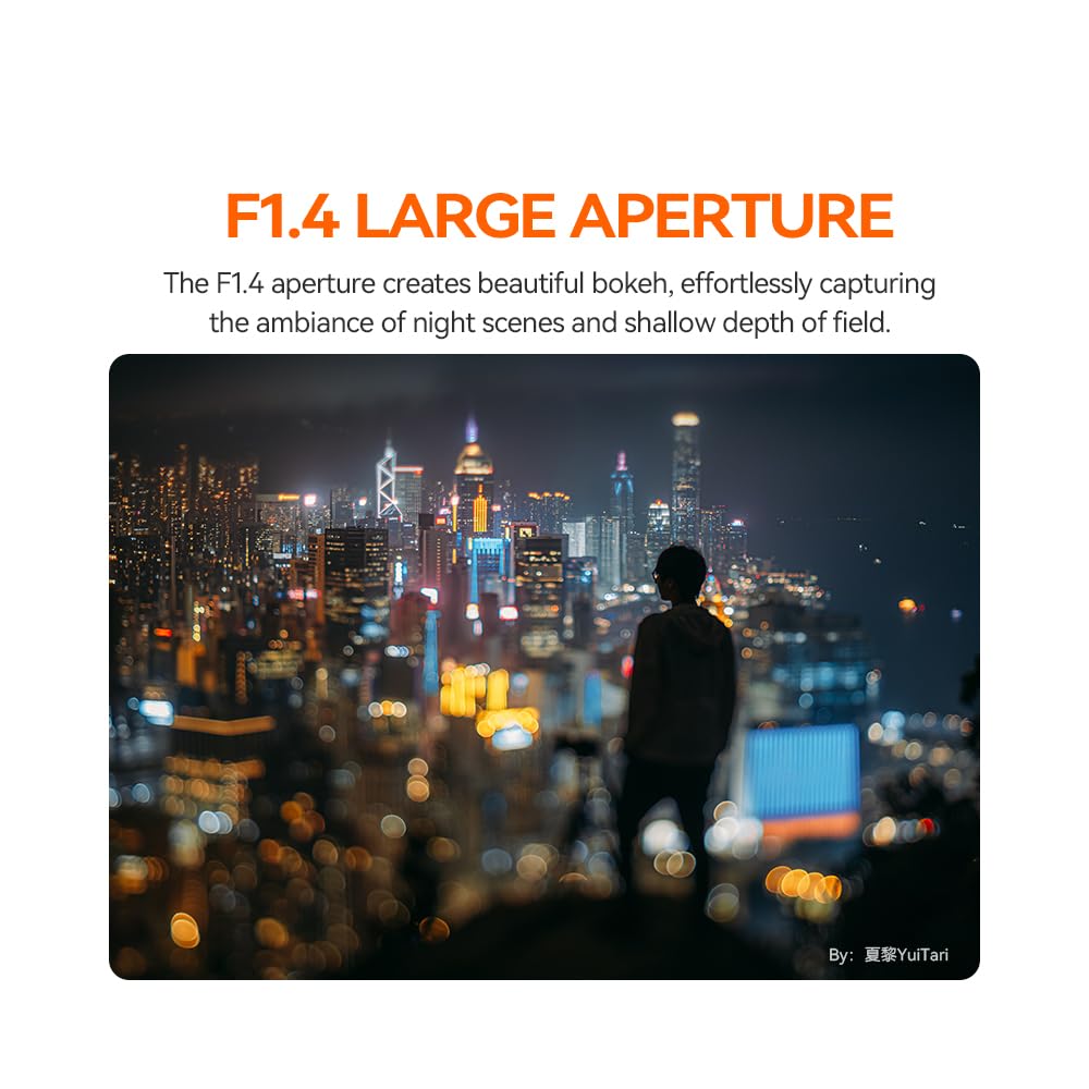 TTArtisan Objectif 35 mm F1.4 Tilt-Shift APS-C pour A7, A7II, A7R, A7S, A9, A5000, A6600, NEX-3, NEX-5, NEX-7, NEX-5C et plus encore