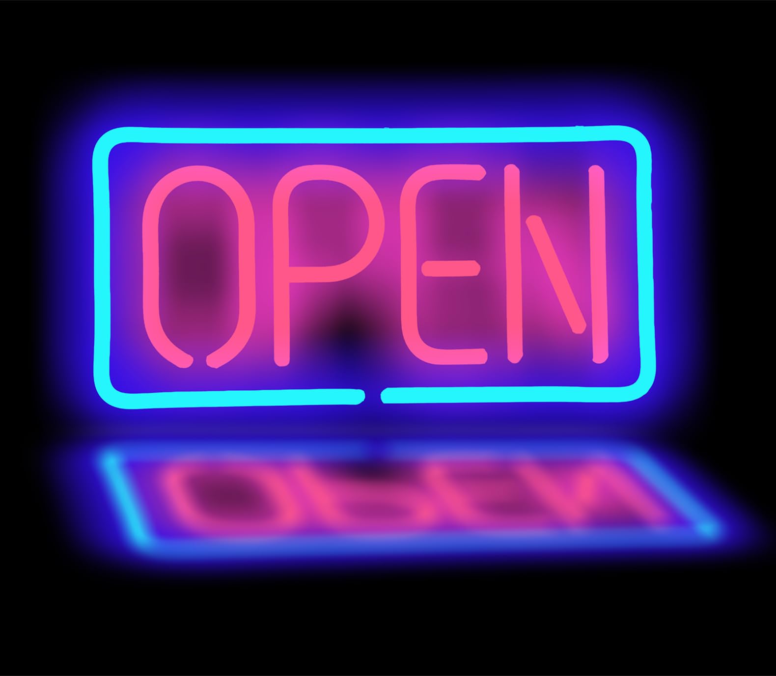 Amazon.co.jp: 『縁錦∞Enえんきki』 OPEN 看板 ネオン ライト