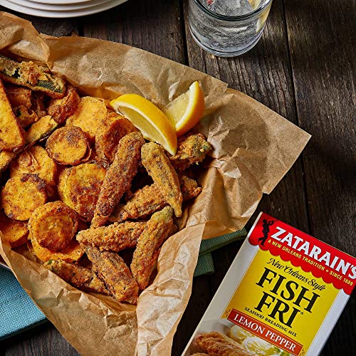52% Off Zatarain's Lemon Pepper Fish Fri Breading Mix Pack of 8 - Image 6