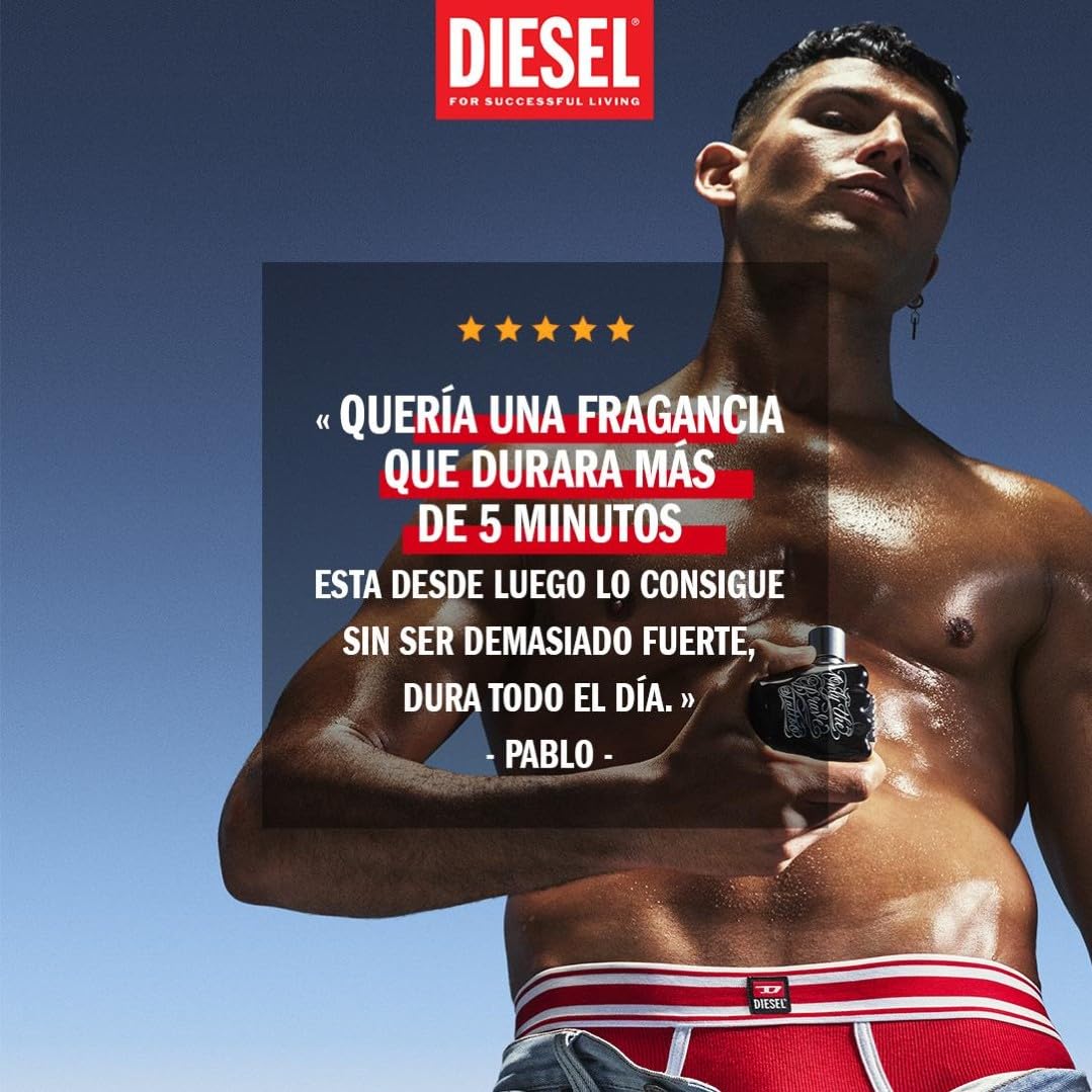 Diesel Only The Brave Tattoo Eau De Toilette de hombre en vaporizador