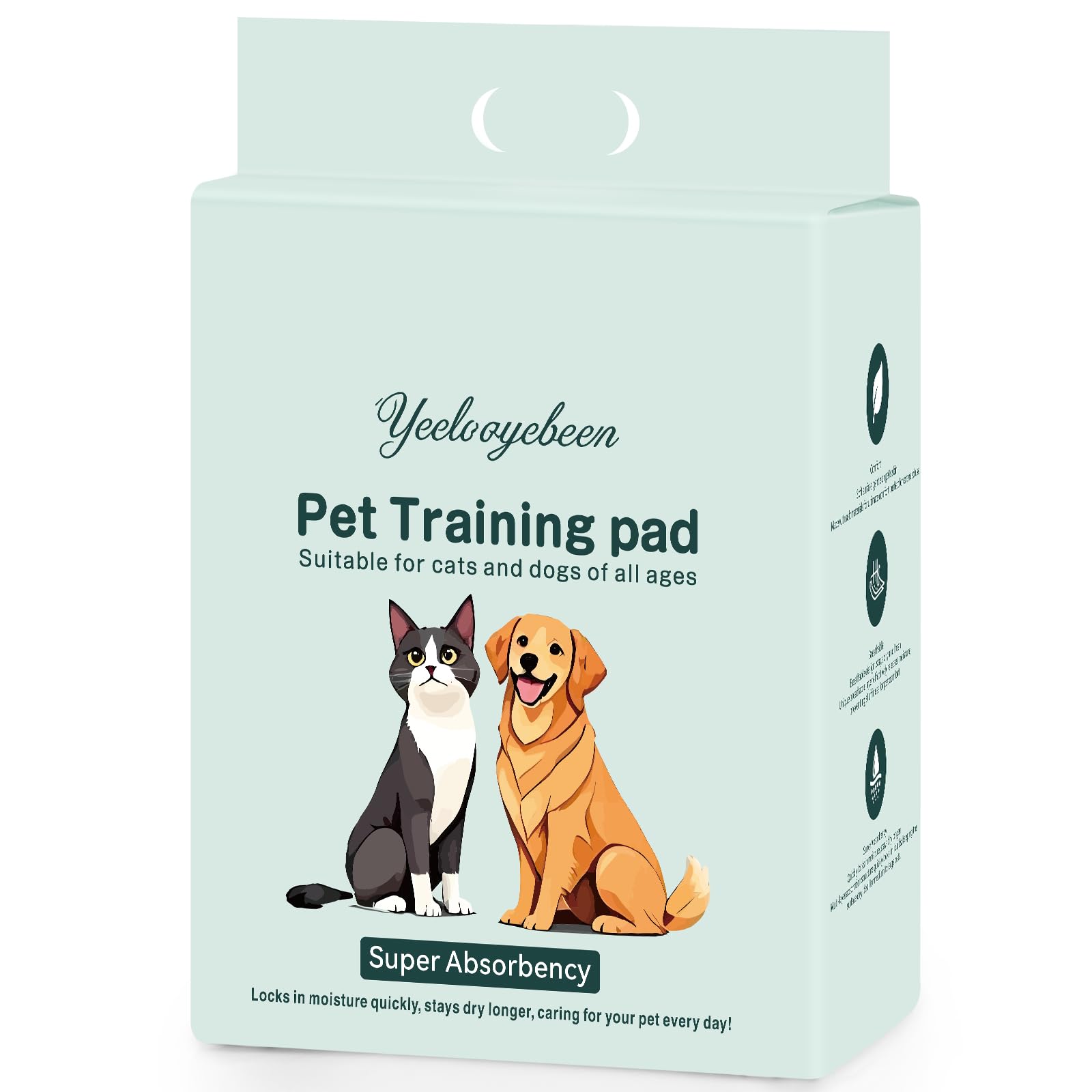 Extra Large 35x31 Inch Senior Dog and Multi Pet Pads 6-Layer Quick Absorb for Incontinence 30 Count Disposable with Corner Stickers Leakproof for Elderly Dogs Cats Puppies