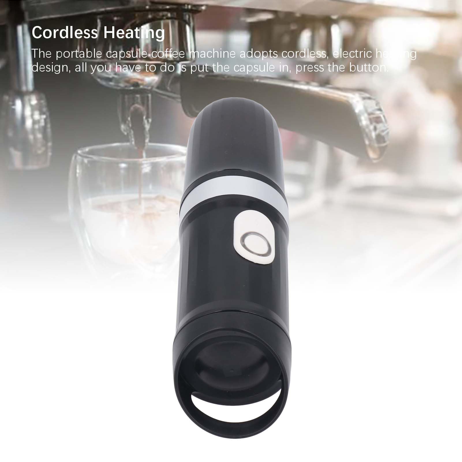 SUNGOOYUE Mini, 20 Bares, de Viaje Inalámbrica Autocalentable con Compartimento para Cápsulas 3 en 1 para Amantes del café