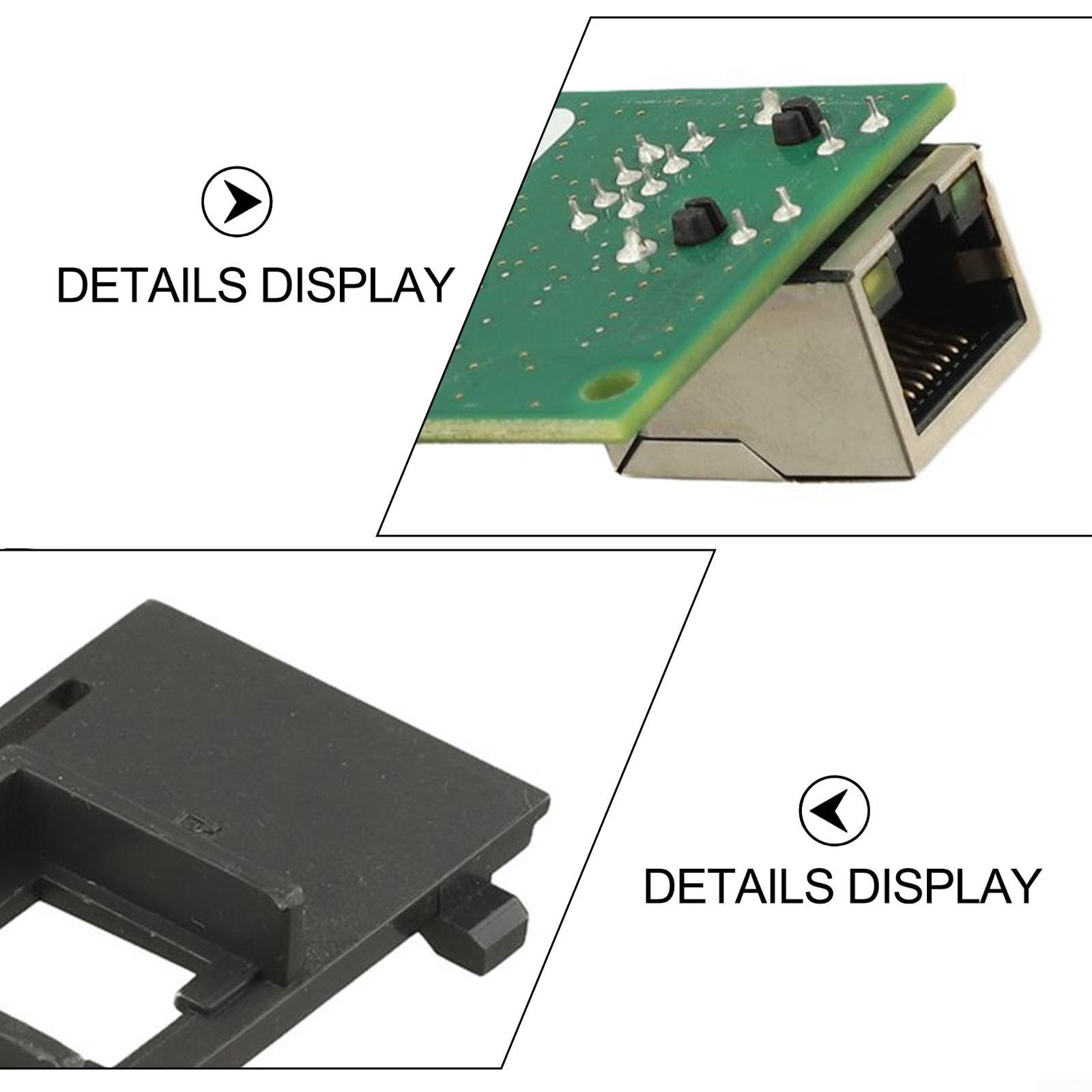 Scheda di rete cablata P1080383-442 per Zebra ZD410 ZD420 Kit di aggiornamento Modulo Ethernet Adattatore LAN Server di stampa interno PCB Pezzo di ricambio Apparecchiature per ufficio industriale