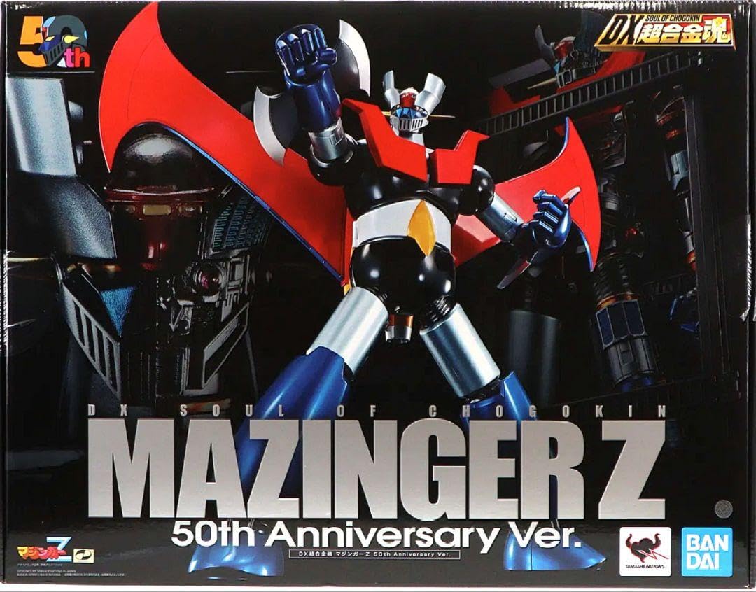 【新品】 DX超合金魂マジンガーZ 50th Anniversary Ver. Amazon.com: TAMASHII NATIONS - Mazinger Z - Manzinger Z 50