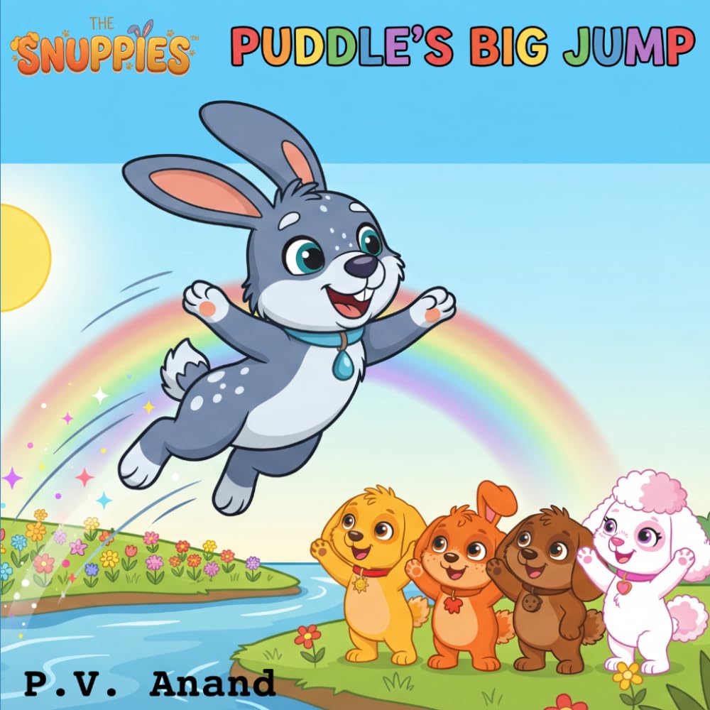 Puddle's Big Jump: A Story About Perseverance and Never Giving Up (Snuppies Adventures)