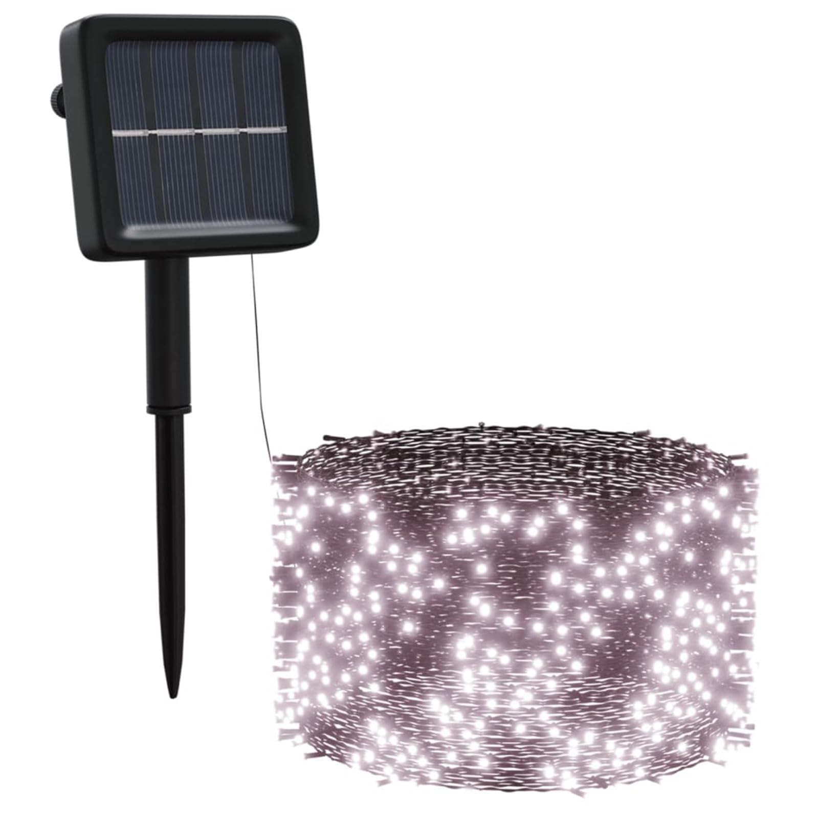 Tira de Luces solares5 uds Blanco cálido Interior/Exterior, Luces Navidad Exterior, Guirnalda Luces Interior, Luces Decorativas Habitacion, Decoracion Navidad Hogar, Fairy Lights