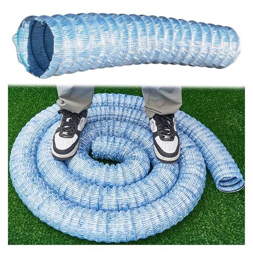 Tubo di scarico perforato flessibile, soluzione extra lunga per infiltrazione morbida per patio esterno prato terreno agricolo drenaggio