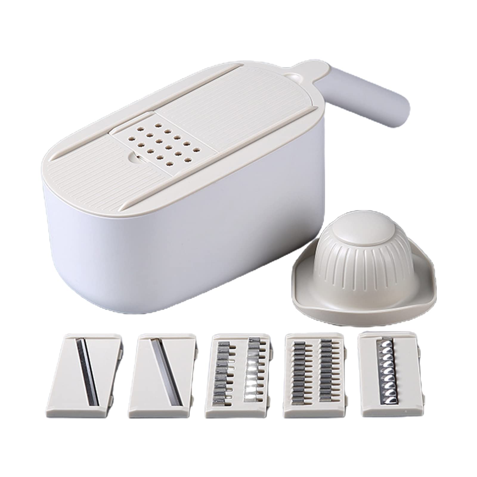 Buxuaaaa Cheese Grater Stainless Steel for Easy Use Graters for Kitchen with Container Household Dishwasher S Grater with Container for Kitchen