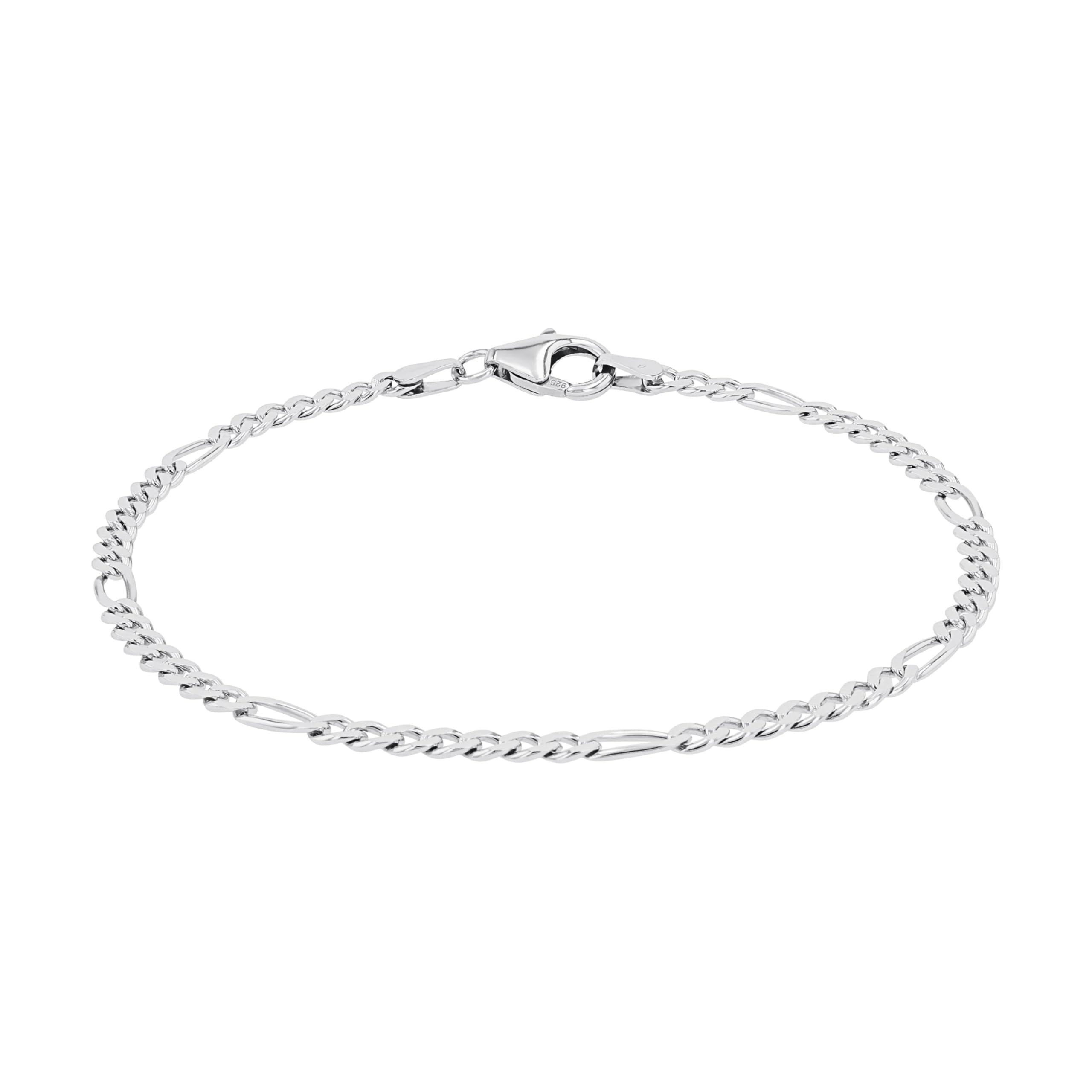 Amor Bracelet 925 Sterling Silver Unisex Women Men Bracelet, Silver, Comes in Jewelry Gift Box