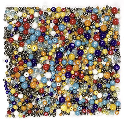 Cousin DIY 9oz/280g Glass/Acrylic Bead Mix