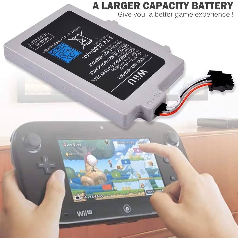 Amazon.co.jp: 【高容量】Nintendo対応 Wii U GamePad (WUP-001