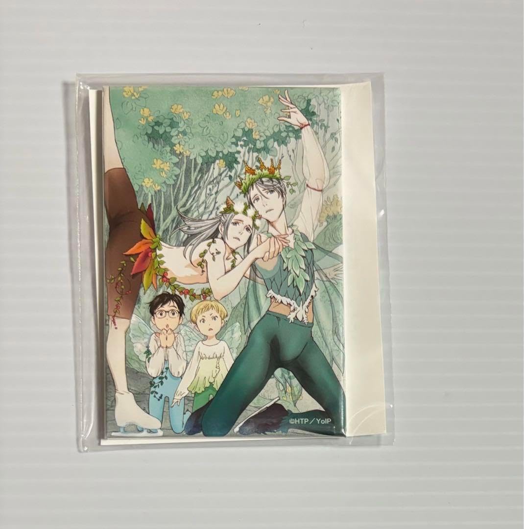 季刊エス 表紙イラスト ユーリ!!! on ICE スクエア 缶バッジ