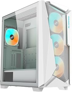 GIGABYTE C301 Glass ATX White