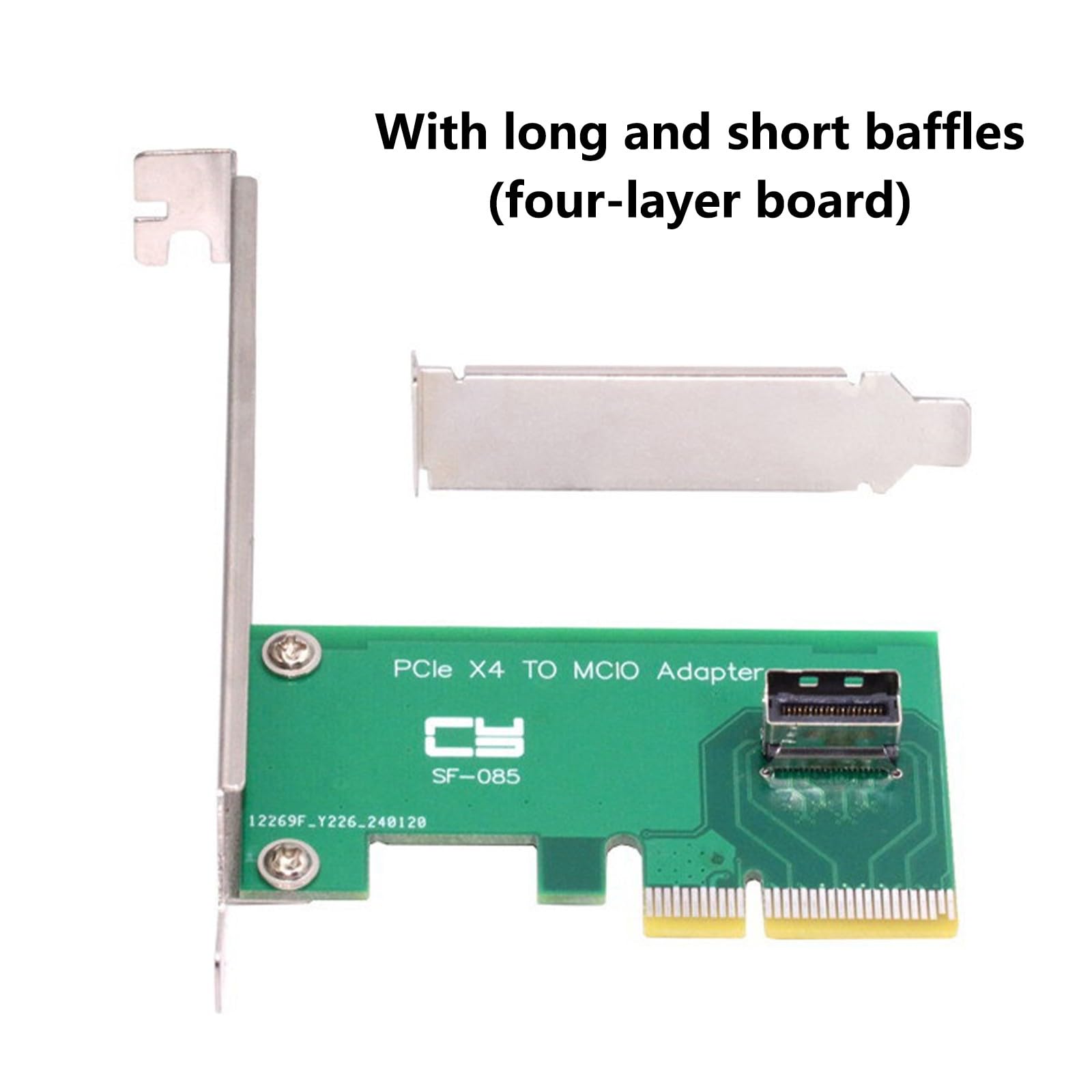 Scheda di espansione PCIE 5.0 portatile a femmina per convertitori di trasferimento dati Scheda per accessori desktop Convertitori PCIe