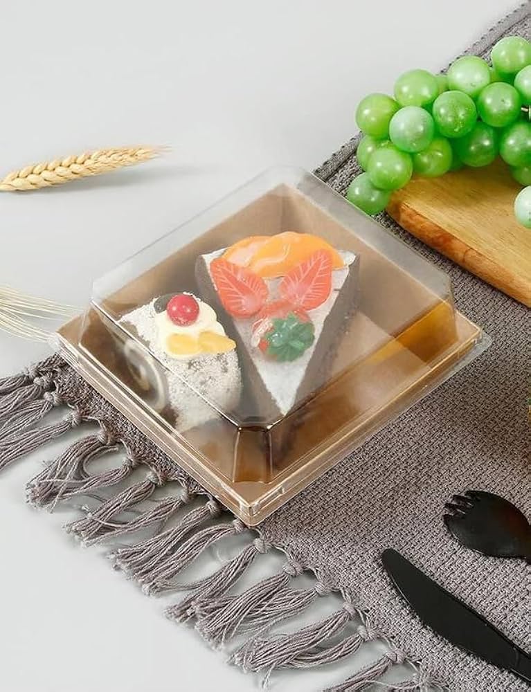 Amazon.co.jp: シャルキュトリーボックス 透明蓋付き 正方形