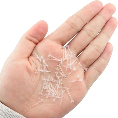 Miniatura 3 de ITROLLE Mini estacas de plástico para figuras de jardín de hadas en miniatura para decorar terrario bonsái cactus y musgo