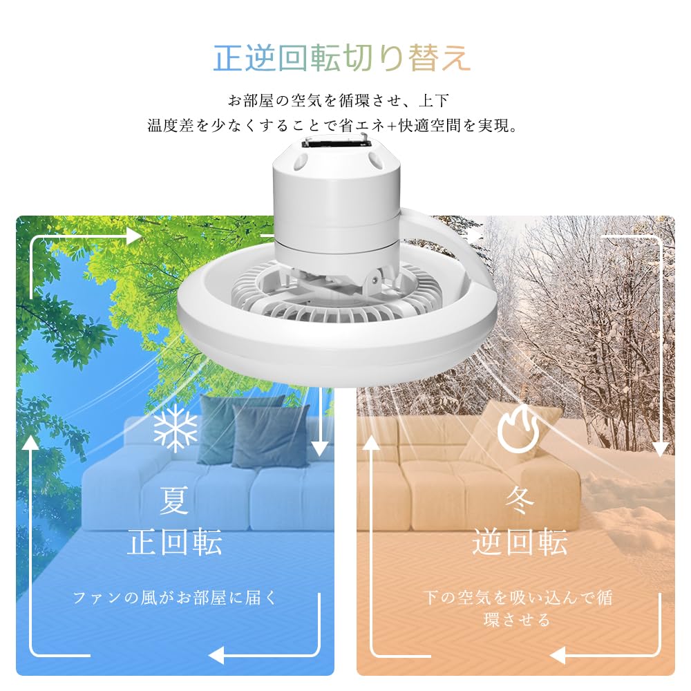 LEDシーリングファンライト サーキュレーター付き 8~12畳 遠隔操作 Amazon | LEDシーリングファンライト 8畳 12畳 サーキュレーター