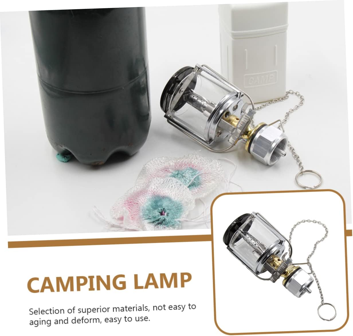 BESPORTBLE Mapp Gas Camping Lamp Propane Outdoor Light Portable Camping Accessory