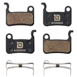 2 Pairs Bicycle Disc Brake Pads Compatible with Shimano Deore XT XTR LX SLX Hone Alfine Saint Disc Brake(Resin,Semi-Metallic,Sintered Metal)
