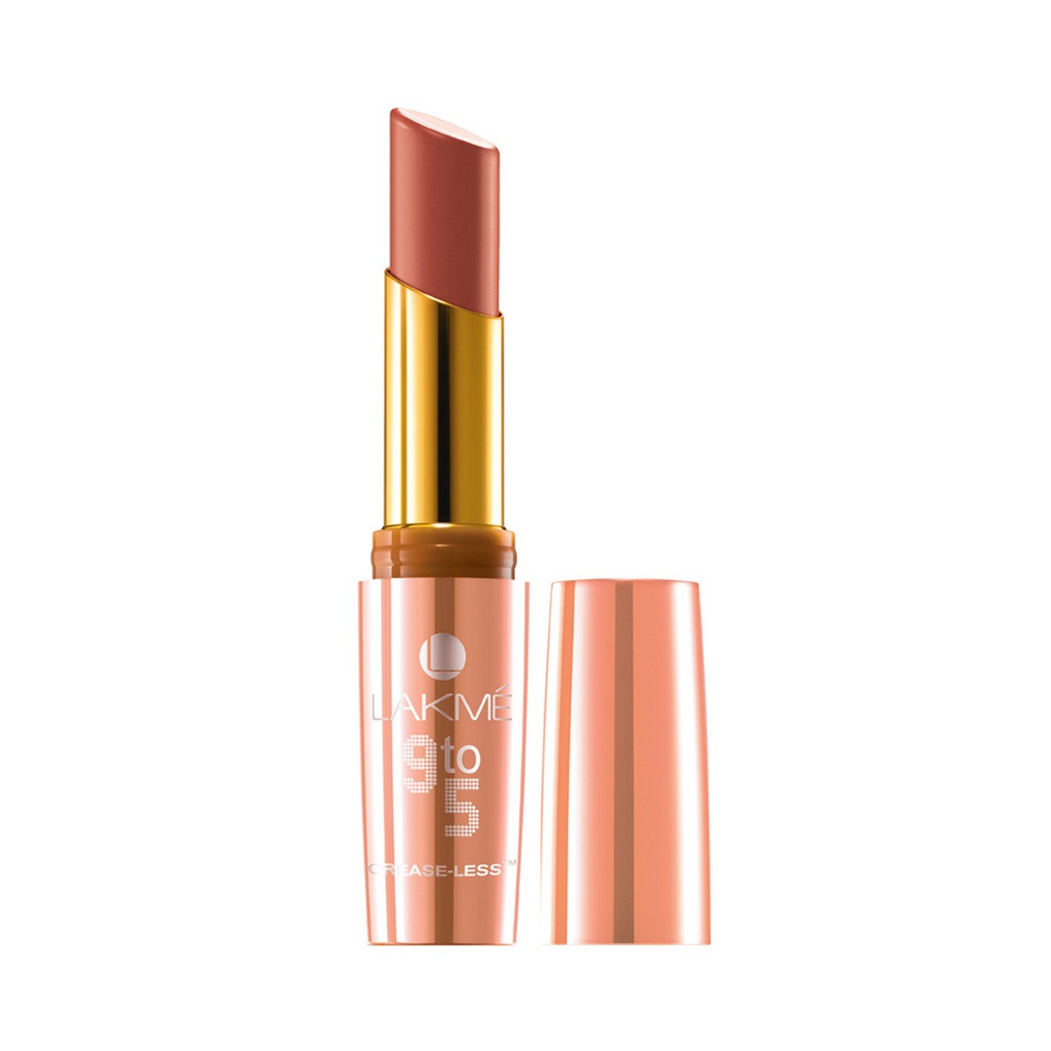 Buy Lakmé 9 To 5 Creaseless Creme Lip Color, Latte Rules, 3.6g
