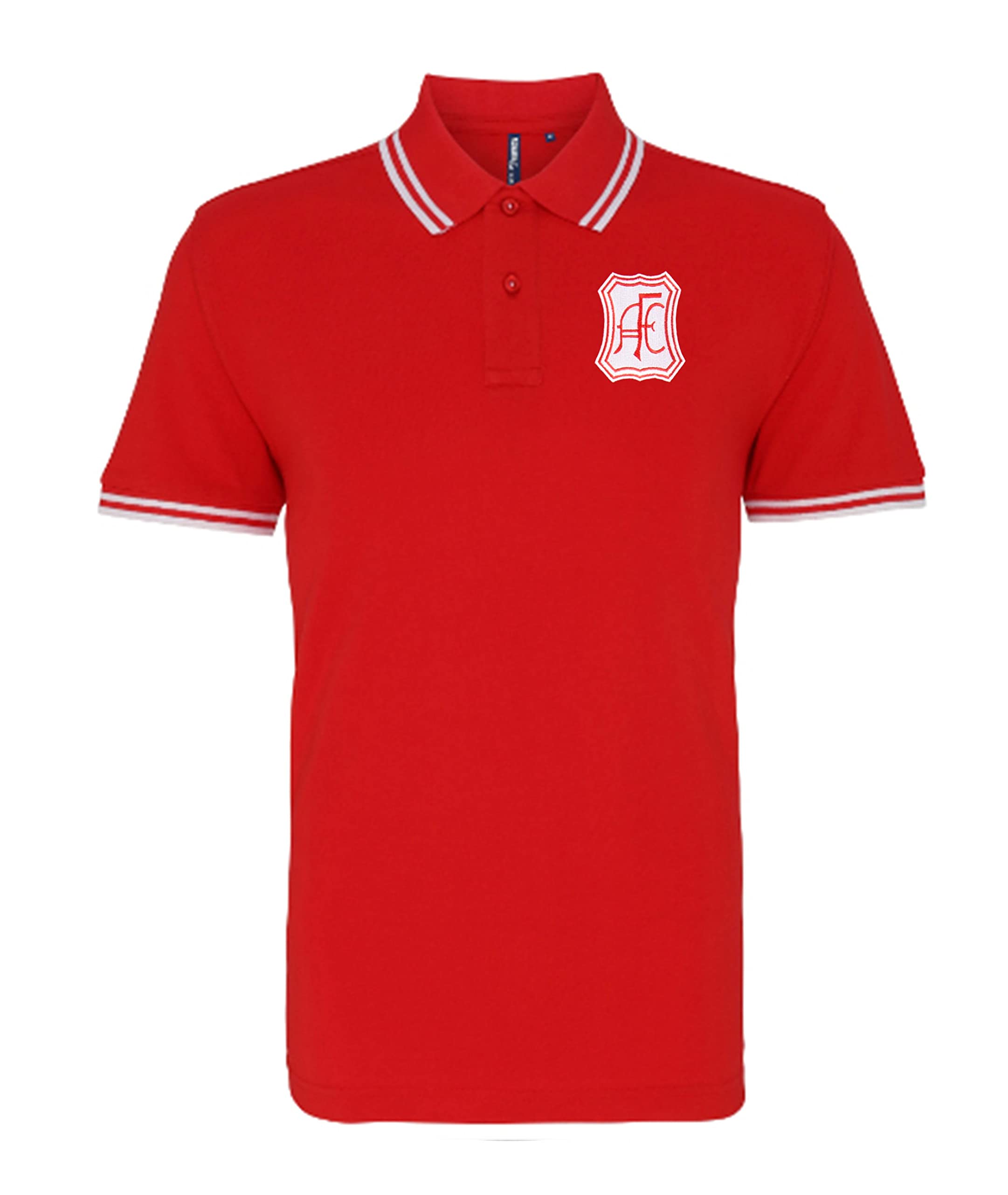 Aberdeen 1965 Retro Football Iconic Polo Embroidered Logo