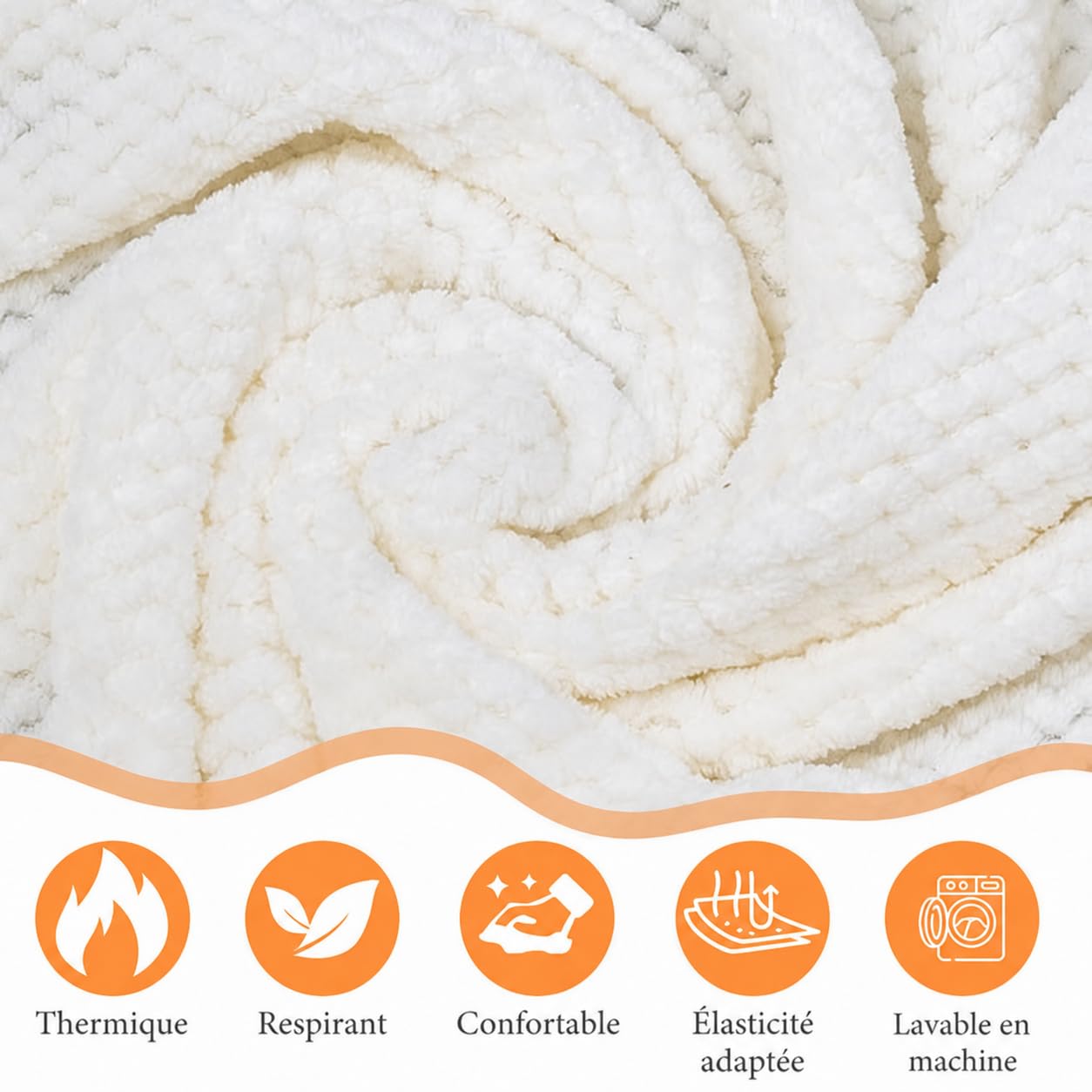 Set di 4 asciugamani da bagno da donna in microfibra, accappatoi con bottoni regolabili, avvolgenti per doccia, sauna, spiaggia, palestra, hotel (bianco)