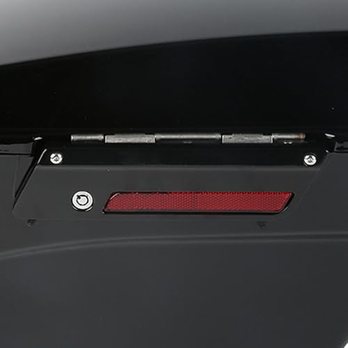 Miniatura 8 de TCMT Alforjas rígidas negras con pestillos y forros para alfombra Harley CVO Road Glide Road King Street Glide Electra Glide Ultra Classic FLHR FLTR