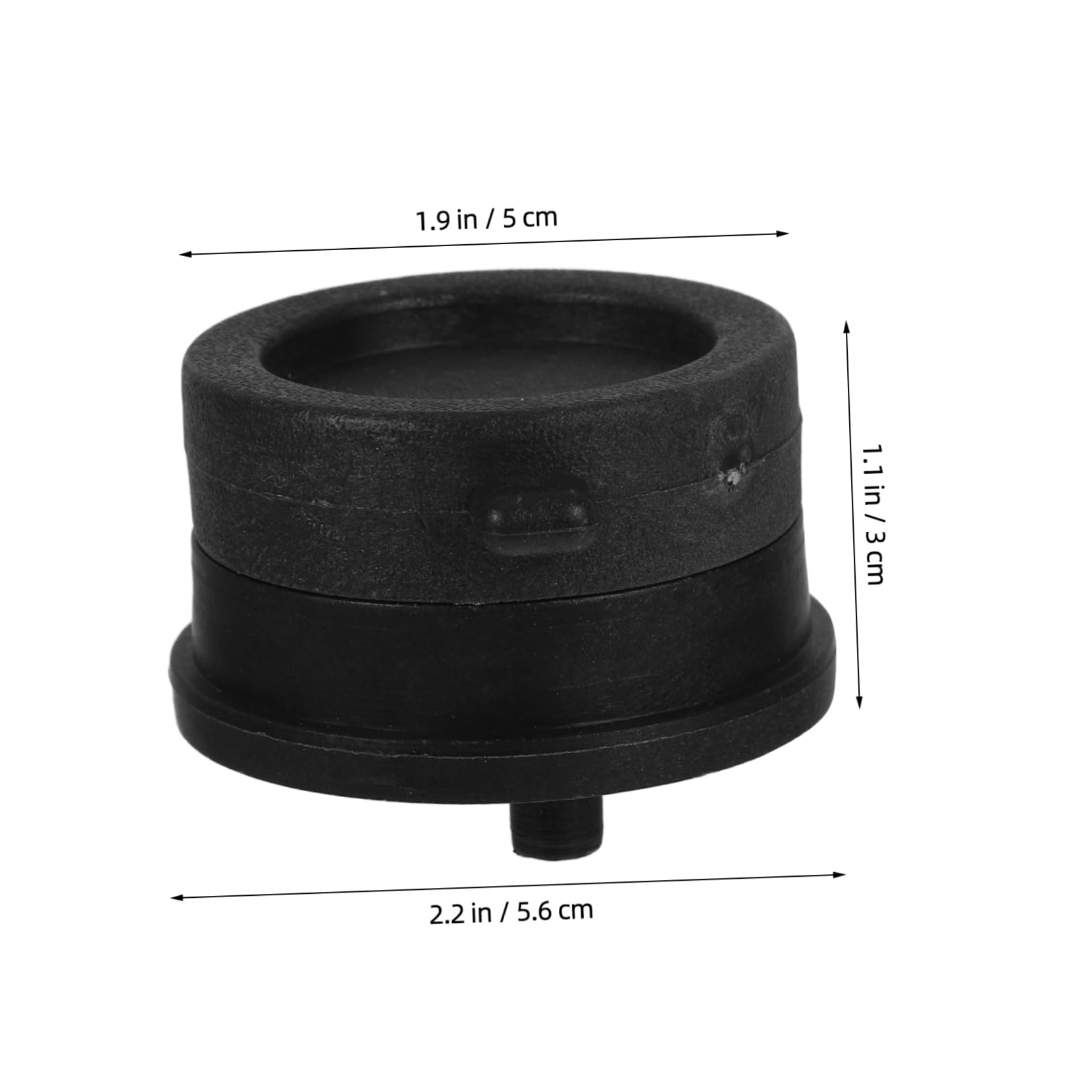 Happyyami 4pcs Courtyard Fountain Stone Mill Decorative Water Mill Fountain Miniature Watermill for Garden Waterfall Stone