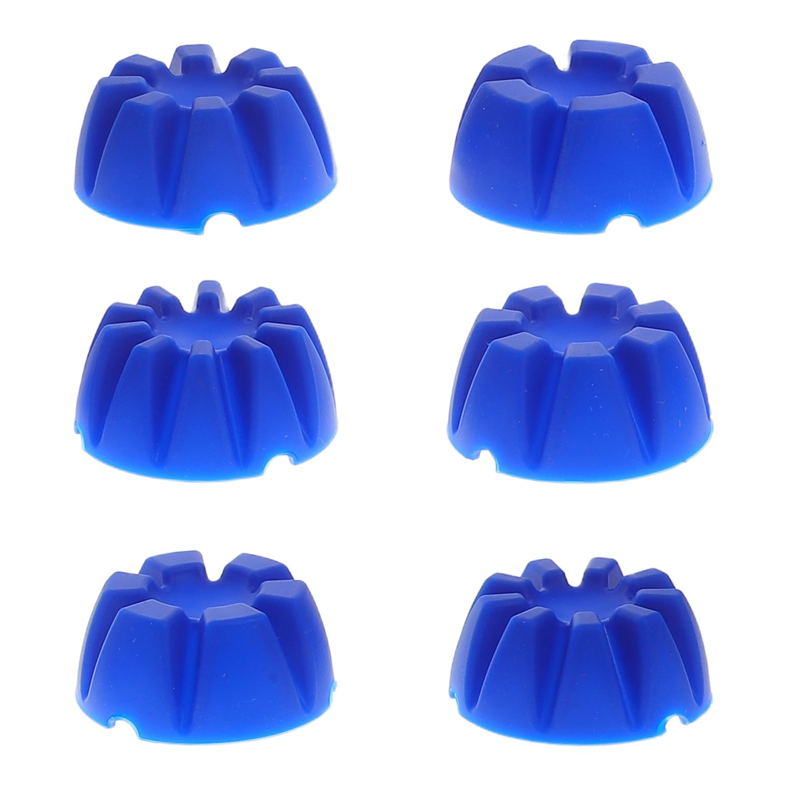 Zerodeko Set di 6 Bicchieri per versare la Pittura a Forma di Fiore, con