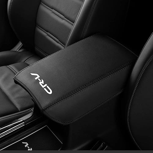 Funda de cuero para reposabrazos de consola central, almohadilla protectora para reposabrazos central, accesorios de decoración interior para CRV