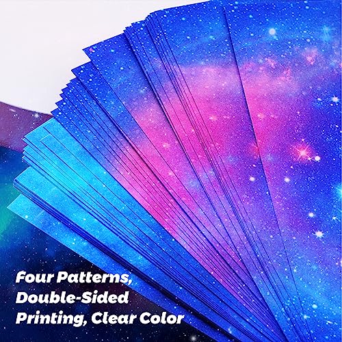Snapklik.com : Origami Paper,50 Sheets Square Starry Sky Paper Kit ...