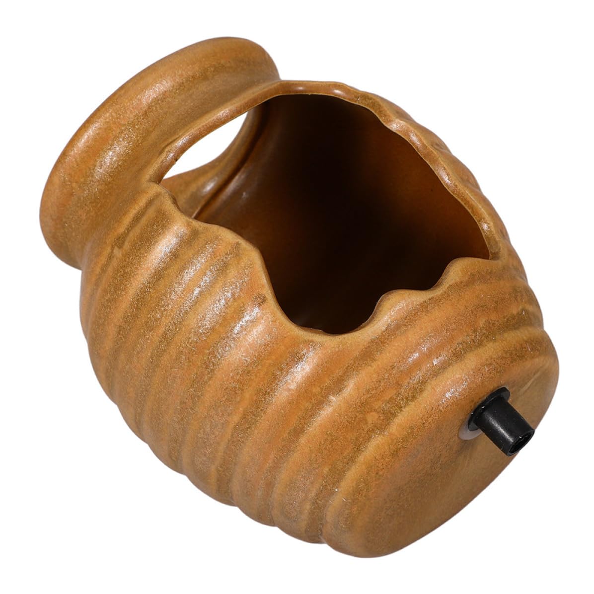 Fuente de agua de cerámica DECHOUS con accesorios de flujo para decoración exterior