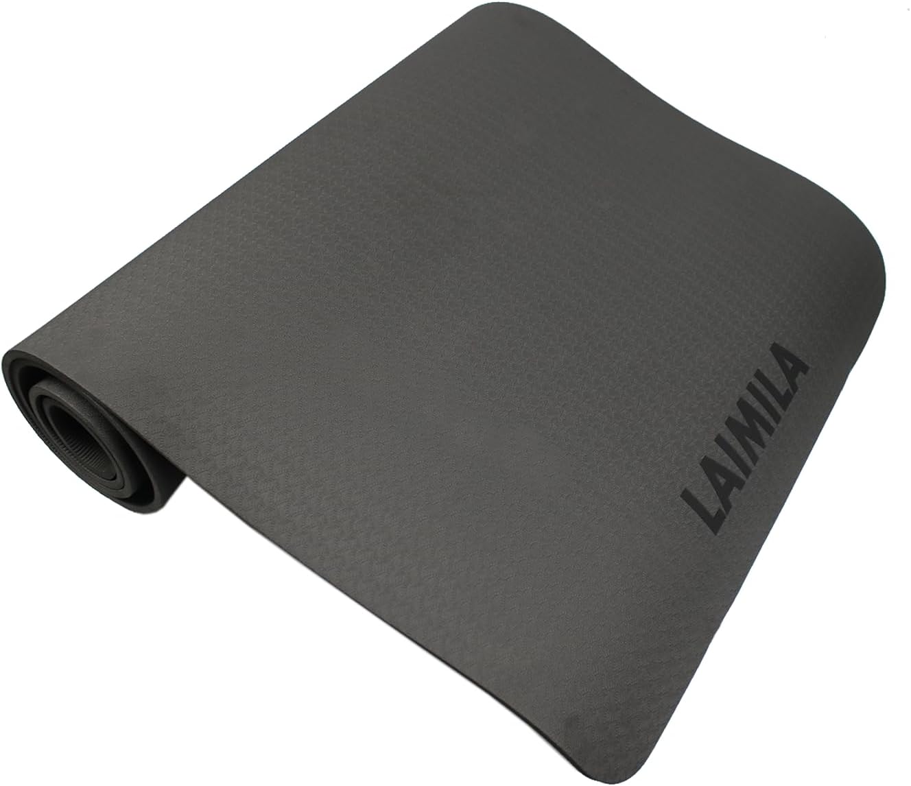 LAIMILA Non Slip Yoga Mat Thick Yoga Mats, Workout Mat for