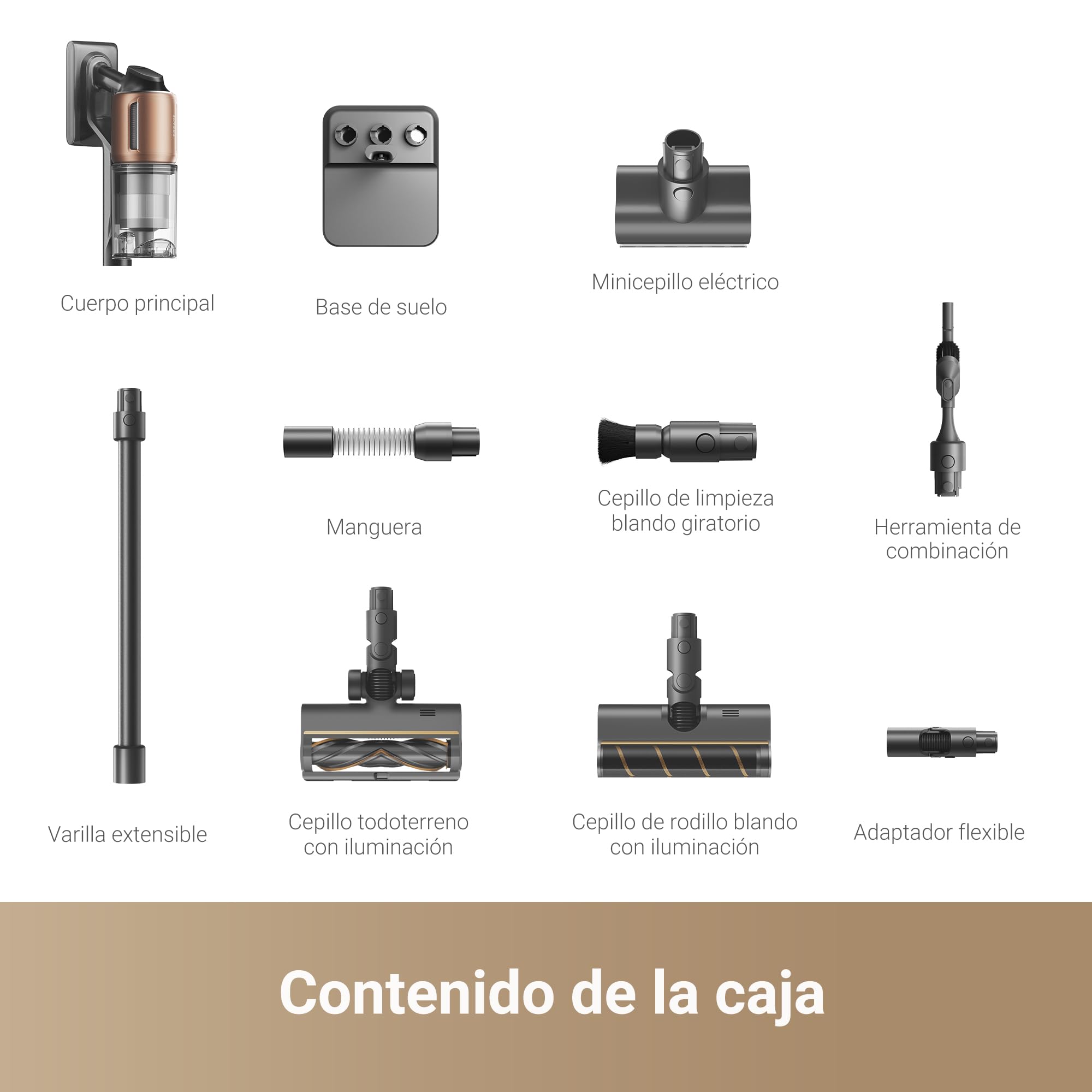 DREAME Z20 Aspiradora Escoba sin Cable, 25000 PA/250 AW Aspiradora sin Cable con Motor de Alta Velocidad, Máximo 90 Minutos, Detección de Suciedad, Filtro HEPA H14, Tecnología de Revelación de Polvo