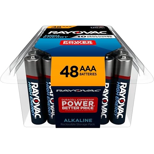 Rayovac AAA Batteries, Triple A Battery Alkaline, 48 Count