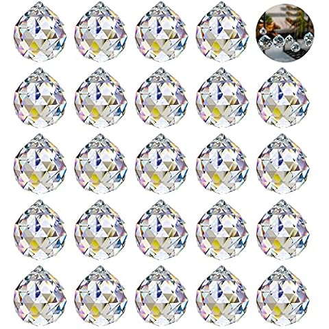 Kristalle zum aufhängen,24er Kristall Prisma aus Glas Cover