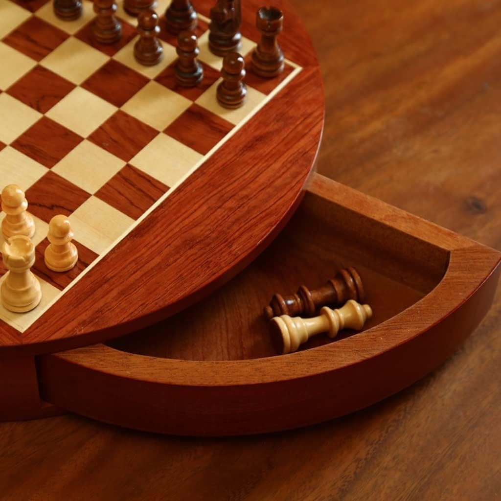 Juego de ajedrez magnético clásico, colección de Juegos Redondos Ajedrez
